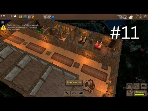 Tavern Master Part 11 – Expanding the 3rd Floor Hotel & Making Huge Profits!