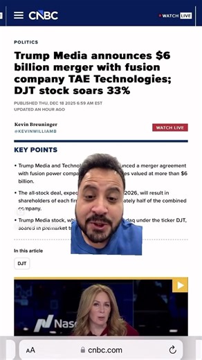 Trump Media Merger - What It Really Shows #trump #stockmarket #investing