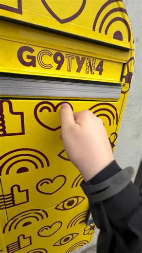 Geocaching on Instagram: "💚 Geocache of the Week 💚 😃 Geocaching and art intertwine in a unique way. This geocache is a perfect example of that! Check out the Geocache of the Week, Keran muraalit (GC9TYN4). Video by geocaching_in_finland. Video: The geocacher stands in front of a brightly painted metal box attached to a building. They reach below the box and pull out a hide-a-key container. They open it, remove the key, and place the key in the keyhole on the metal box. They open the door and 