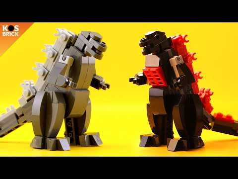 Lego Godzilla / ゴジラ / Gojira & Shin Godzilla / シン・ゴジラ / Shin Gojira (Tutorial)