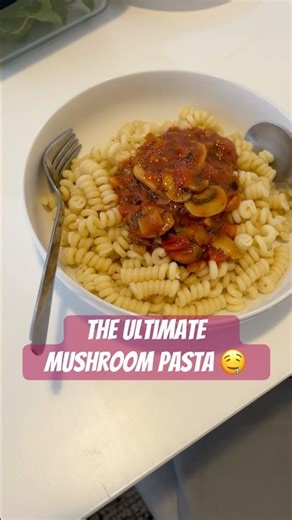 The Ultimate Mushroom Pasta 🤤 | Quick & Easy Recipe