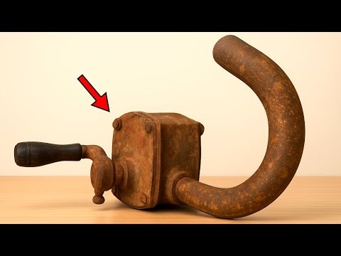 Restoring My Grandfather’s Antique Hand Crank Pump Back to Life