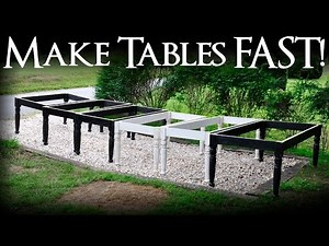 Table Making with Festool's Domino XL 700