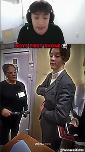 GIRLS' VS BOYS' FIRST PHONES⁉️😲