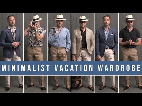 Minimalist Summer Vacation Capsule Wardrobe | 10 Pieces, 6 Outfits