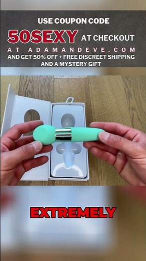 This Adam & Eve Mini Wand Delivers Serious Vibes!