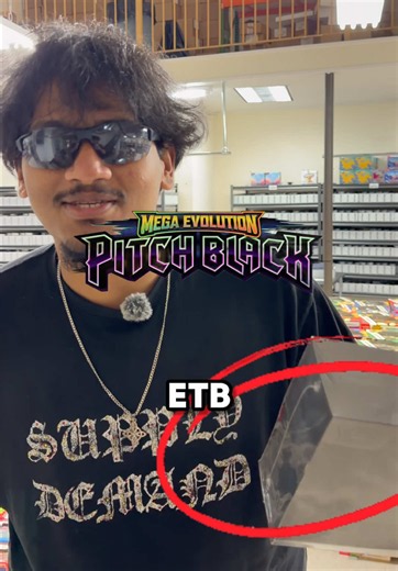 JOIN THE LIVE AND OPEN YOUR OWN PITCH BLACK ETB #fyp #pokemon #tcg #pokemoncards #pitchblack
