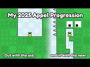 My 2025 Appel Progression
