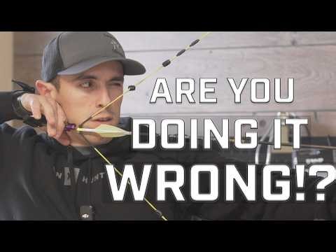 Shooting The INDEX ARCHERY RELEASE! (Controlled Shot)