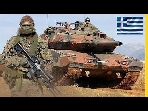 NEW Review of All Hellenic (Greece) Armed Forces Equipment / Quantity of All Equipment