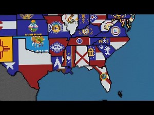 How to build the south region in minecraft (us)