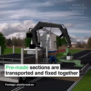 Recycled roads. Read more: http://wef.ch/2yVpGqS | World Economic Forum