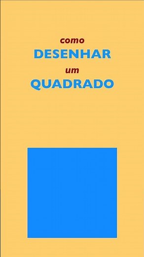 Desenhando Um Quadrado Com Facilidade! | Tutorial De Desenho Passo A Passo