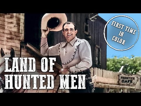 Land of Hunted Men | COLORIZED | Ray Corrigan | Free Western