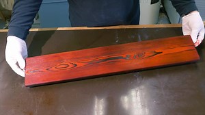 6.5K views · 91 reactions | Skill Centre Tutor Craig Steele shows us how to waterproof pine by using the Japanese technique, Shou Sugi Ban. After charring the wood Craig cleans with a wire brush. He then stains the wood using Chestnut Spirit Woods Stain. | Axminster Tools | Facebook