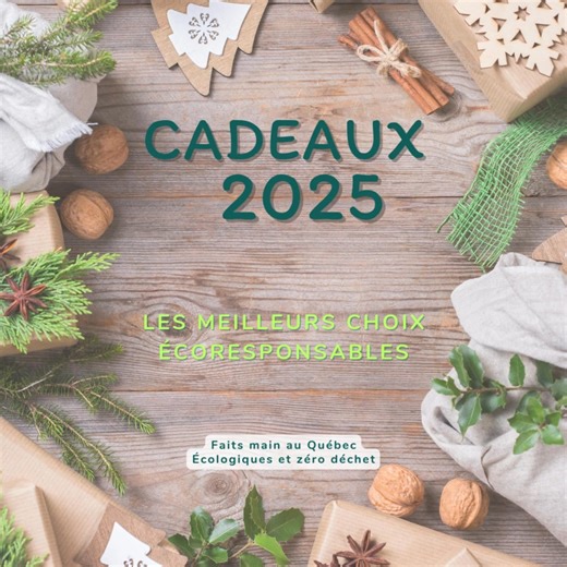 Cette semaine, le Guide Cadeaux Écolos 2025 te propose des idées de cadeaux pour les enseignantes et éducatrices de tes petits amours. 1. DUO LUNCH par @Taille & Retailles 2. POCHETTE USTENSILES / BROSSE À DENTS par DelycaStef - Jeans ta vie, Aime ton environnement 3. ÉTUI À CRAYONS EN CUIR par Veinage 4. PANIER DE TISSU par Mgarno par M l'atelier de couture 5. BOUGIE MONTRÉAL | GIN ÉPINETTE par @Coton Corail 6. UNE CARTE DE REMERCIEMENT COLLECTIVE ET UNE CONTRIBUTION À UNE CAUSE LOCALE Tous les