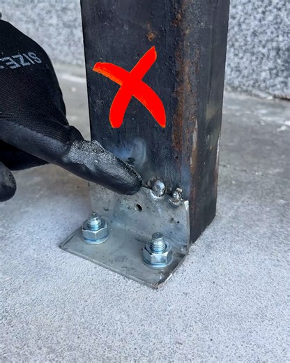 2.3M views · 13K reactions | Lower pole welding hack | Magic Hands Creations | Facebook