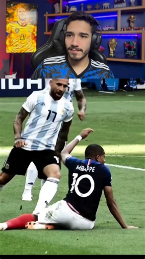 André Victor Silva on Instagram: "E esse jogo ainda não foi o melhor jogo dele contra a Argentina… #futebol #mbappe #messi #football #footballskills"