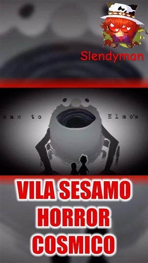 HORROR CÓSMICO VILA SÉSAMO #sesamestreet #vilasesamo #elmo #biggestbird #eldertubbies