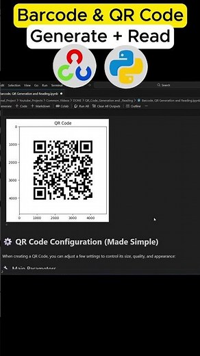 Build a Barcode & QR Code Scanner in Python #computervision #coding #deeplearning #programming #ai