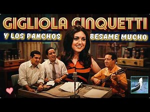 GIGLIOLA CINQUETTI y LOS PANCHOS en Español "BÉSAME MUCHO" Consuelo Velázquez (1932 ⬇️Letra)