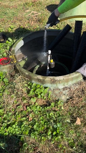 RVA Site Services on Instagram: "Multi-Flo treatment unit cleanup and sock swap out #septiclife #septictank #bluecollar #septicsystems #maintenance #pumptruck"