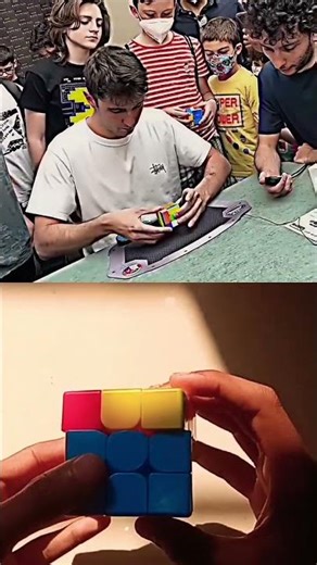 How to fast cube solve #cubing #shorts #shortsfeed #viral