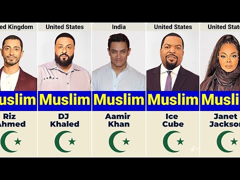 Top 60 Muslim Celebrities In The World 2024