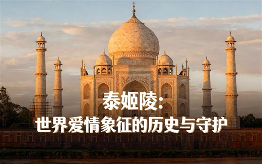 [中配]泰姬陵：世界爱情象征的历史与守护 - Infinity Stream