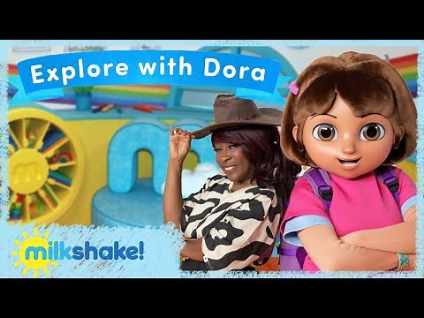 Milkshake! Studio Dances | Explore with DORA | Kemi and DORA