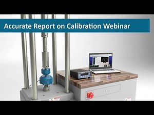 Accurate Report On Calibration Webinar