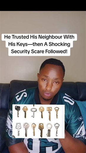 🚨🔑 BE CAREFUL WHO YOU GIVE YOUR HOUSE KEYS TO! Imagine lending your neighbour your keys for just a few minutes, only to discover that someone may have copied them without your knowledge! 😳🏠 A story circulating online claims that a homeowner nearly lost everything after a suspected thief allegedly revealed that keys borrowed by a neighbour had been duplicated, allowing access to the house. Whether or not every detail of this story has been independently verified, it raises an important securi