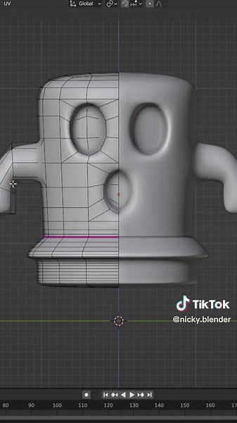 Speed modeling of an Animal Crossing Gyroid in Blender 🍀 #blender3d #blendercommunity #digitalart #artistsoftiktok #speedmodeling #animalcrossingnewhorizons #acnh