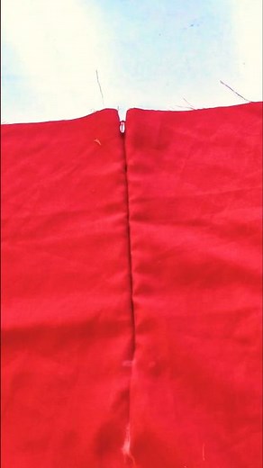 How to sew invisible zip | How to attach invisible zipper #invisible #zip