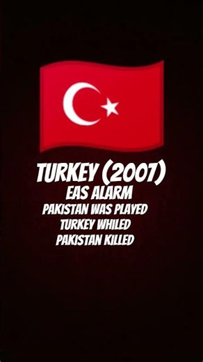 Turkey EAS Alarm (2007)