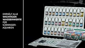 JBL Wassertest-Koffer, Mit 14 Tests und Zubehör, Für Süßwasser-Aquarien und Leitungswasser, ProAquaTest Lab
