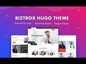 biztrox Hugo Theme Installation