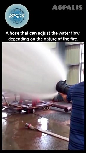 Smart Fire Hose That Adjusts Water Flow Instantly (Firefighting Tech Explained) #shorts