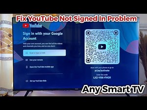 Fix YouTube Not Sign In Problem on Smart TV