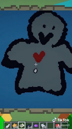 crappy painting in minecraft #minecraft