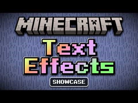 Add AMAZING Text Effects to Minecraft With A Simple Resource Pack