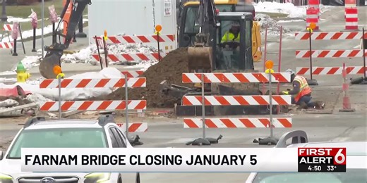 Omaha traffic update: Farnam bridge over I-480 closing in January