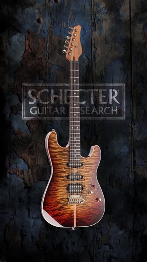 Schecter Guitar Research on Instagram: "Fifty years of relentless innovation, passion, and precision come to life in our USA Custom Shop 50th Anniversary model, a limited-edition masterpiece handcrafted to honor our rich heritage while pushing the boundaries of tone and performance. An ultra-light Swamp Ash body crowned with a 5A Quilted Maple Top & Walnut center accent pairs with a Master-Grade Roasted Flamed Maple neck & Macassar Ebony fretboard for effortless playability & refined articulatio