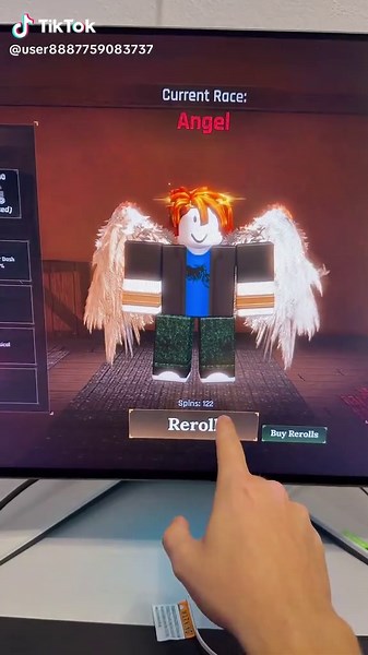 New secret code for race reroll in The Forge #theforge #theforgeroblox #roblox#reroll #fyp