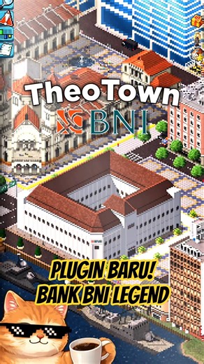LEGENDARY NEW BNI BANK PLUGIN IN THEOTOWN! BNI Trikora #shorts