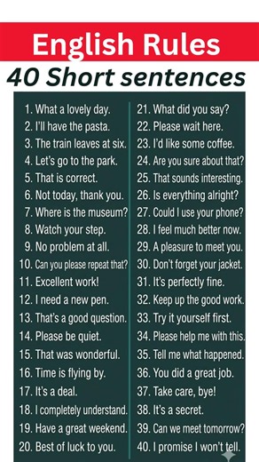 Speak English Naturally: 40 Essential Everyday Phrases for Beginners & Intermediates #esl