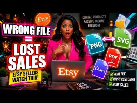 🌻BEST File Types to Sell Digital Products on Etsy (PNG, PDF, SVG & Canva) | D2D Community on Skool