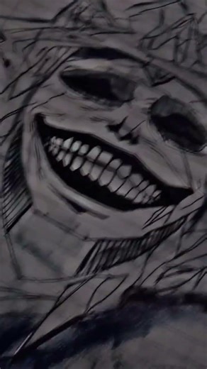 how I draw a scary thing 🤯🤯