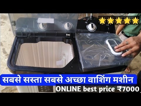 LIVE DEMO installation ||Cheapest best washing machines online at best rates