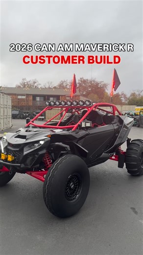 2026 Can Am Maverick R XRS . Client Build . Equipped with -Cage @tmwoffroad -Bumper @tmwoffroad -Doors @tmwoffroad -Door Bags @tmwoffroad -Switching @switch.works -Coms @pciraceradios -Whips @dirtdirect -Chase Panel @dirtdirect -Panels @dirtdirect -Powdercoat @finish_logic -Paint @oscarsmobiledetail11 -Lighting @bajadesigns -Mirrors @sectorseven.zone . . | MotoExpo Concord